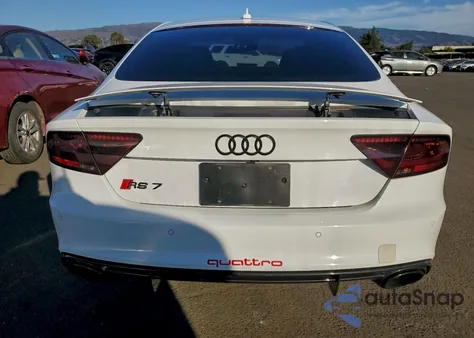 2014 Audi Rs7 z USA, uszkodzony, nr VIN WUAW2AFC3EN905325